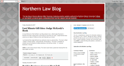 Desktop Screenshot of northernlawblog.com